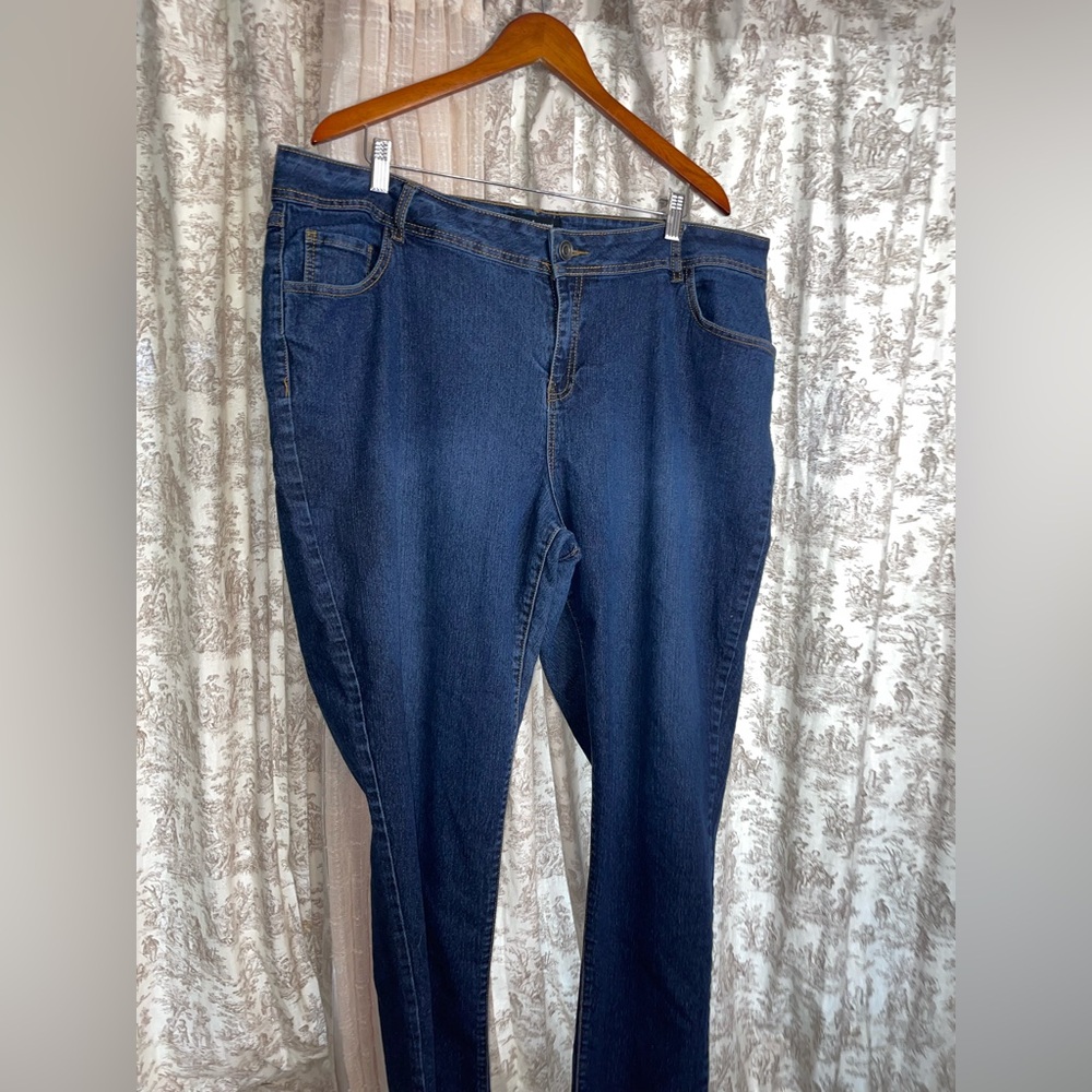 Lane Bryant Dark Blue Denim Pants